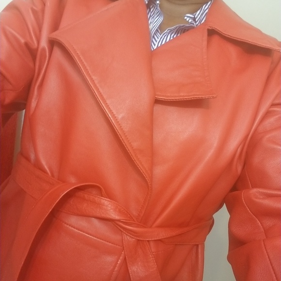 bagatelle red leather jacket